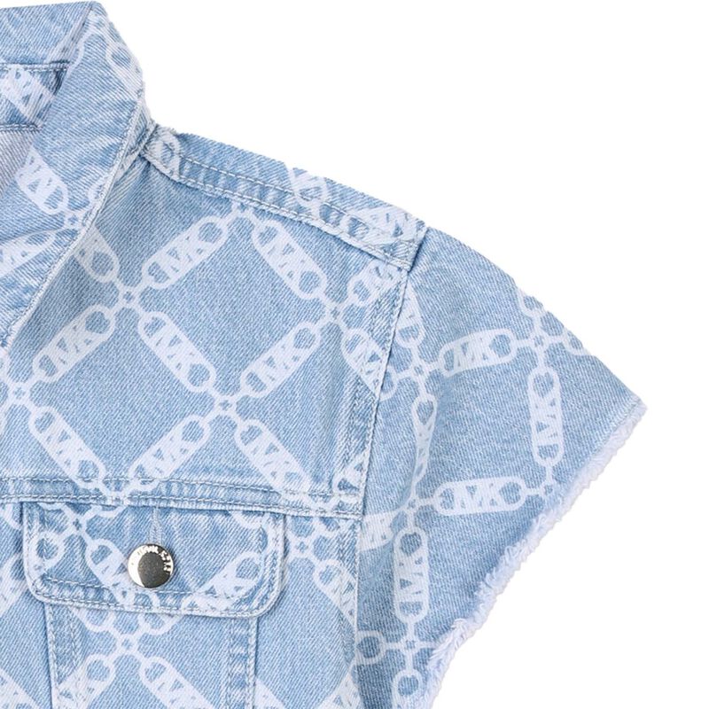 Michael Kors Mk Empire Short Sleeve Jacket 4Y - 10Y image number 2